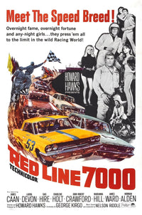 Red Line 7000 Movie Masterprint Poster featuring James Caan and Mariana Hill