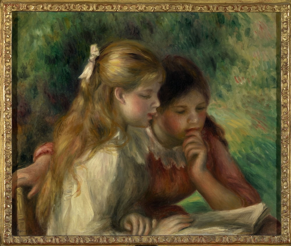 French School Art Print by Pierre Auguste Renoir - 24 x 18