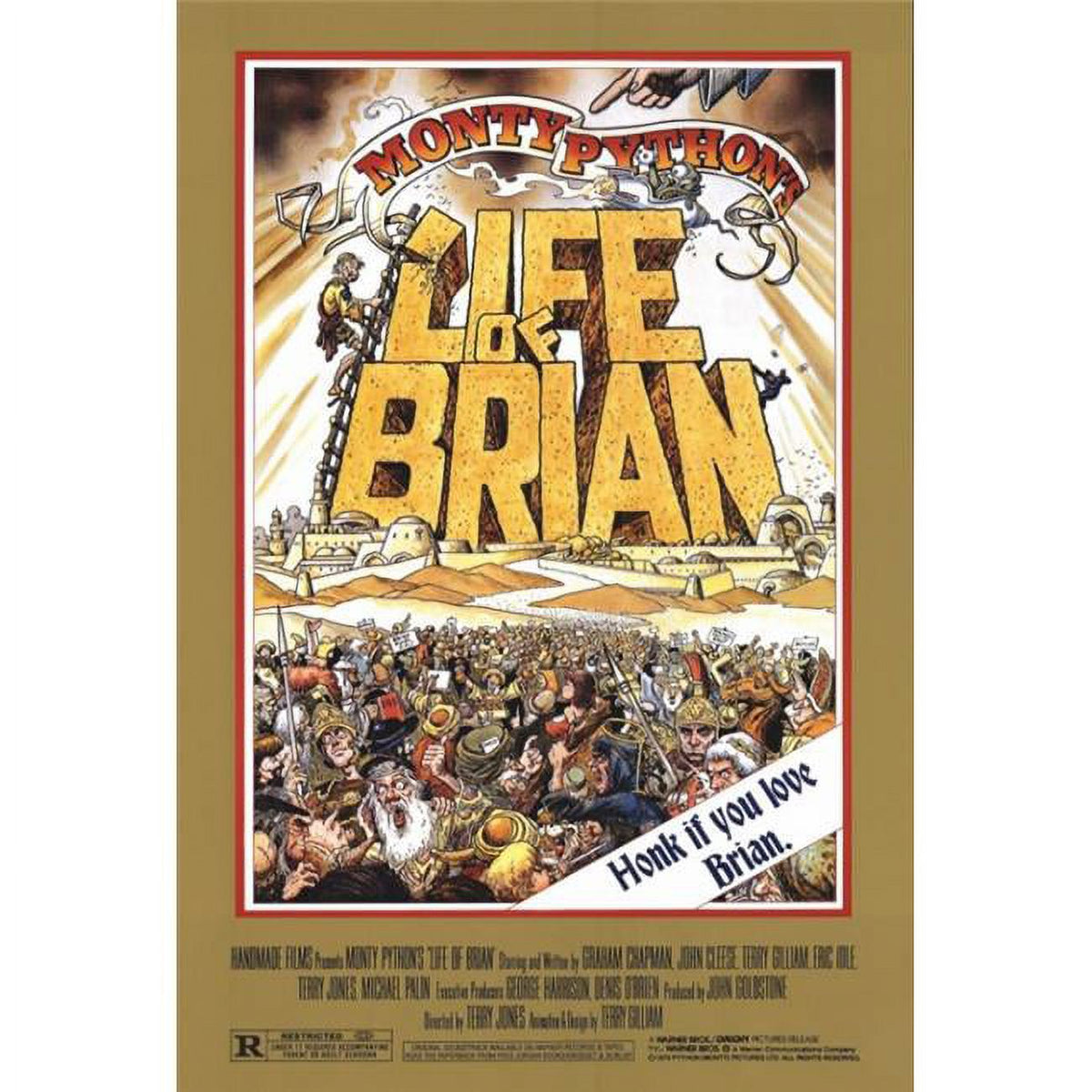 Monty Python's Life of Brian Movie Poster Print 27x40