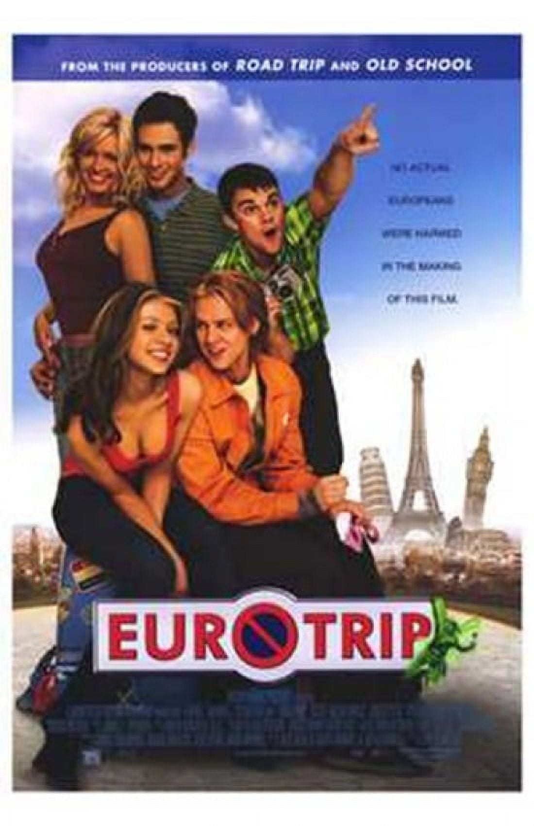 Eurotrip Movie Poster 11x17 print featuring vibrant comedy artwork.