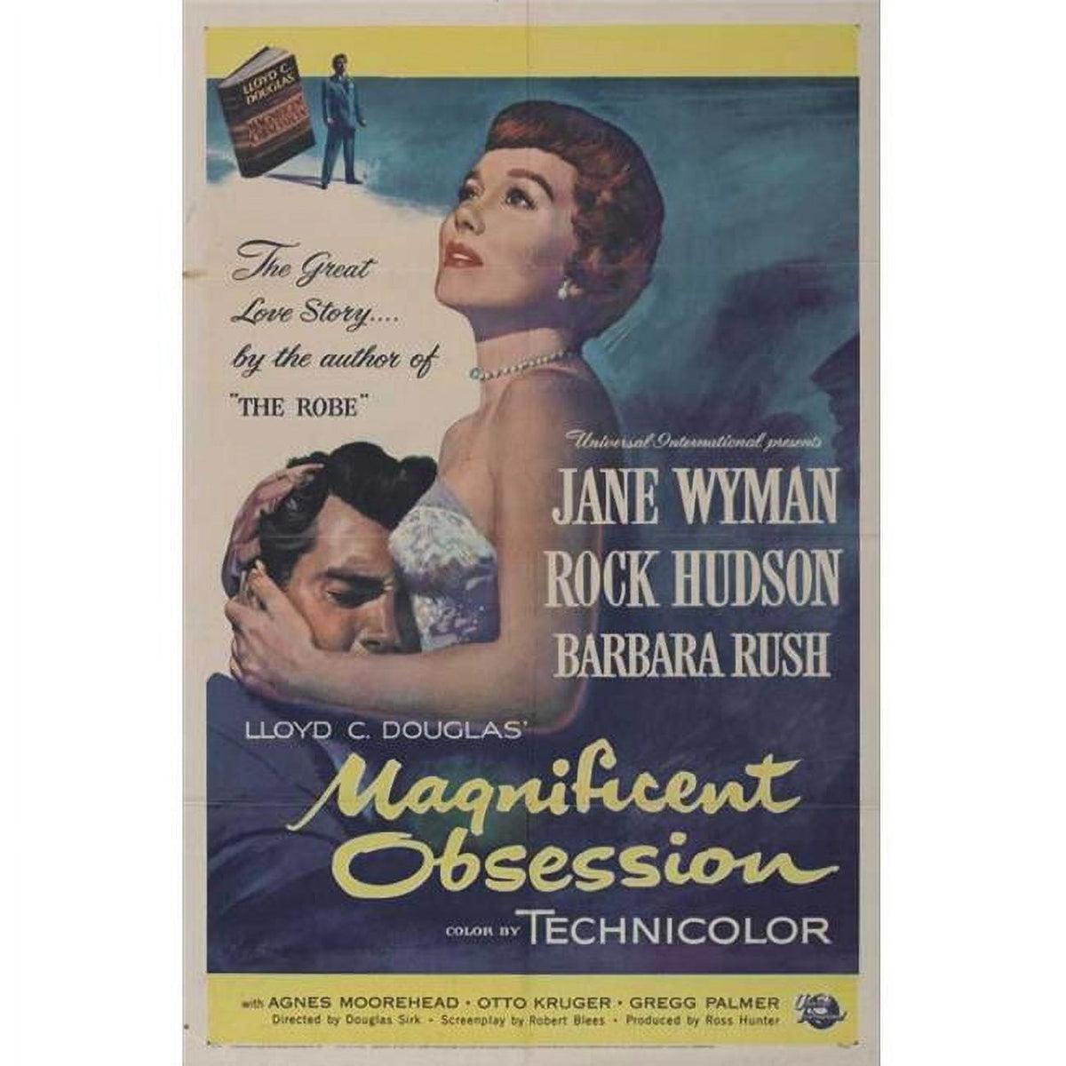 Magnificent Obsession Movie Poster Print 27x40