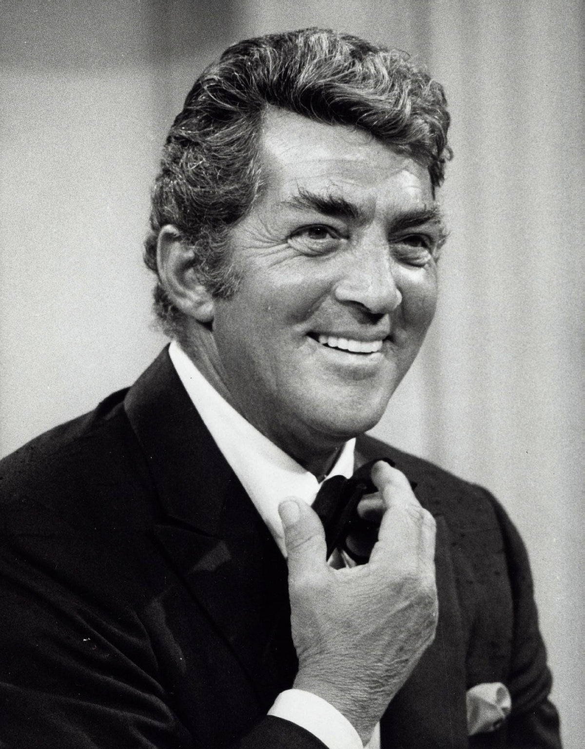 Dean Martin smiling photo print showcasing the iconic entertainer.