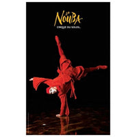 Cirque du Soleil La Nouba movie poster featuring vibrant colors and design.