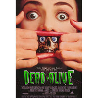 Dead Alive Movie Poster Print - 27x40 inches, high-quality horror film art.