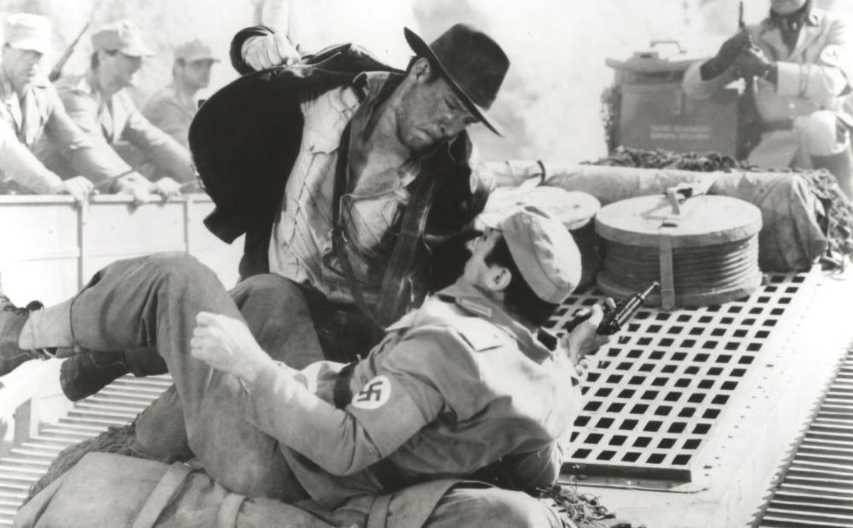 Raiders of the Lost Ark film still photo print - iconic adventure scene