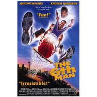 The Sixth Man movie poster print showcasing dynamic basketball imagery.