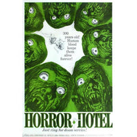 Horror Hotel Movie Poster - 11x17, perfect for horror enthusiasts.