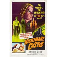 Nightmare Castle Movie Poster Print 27x40 inches