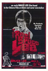 The Real Bruce Lee Movie Poster Print showcasing martial arts legend.