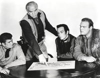 Promotional photo print of the cast of Bonanza, available in multiple sizes.