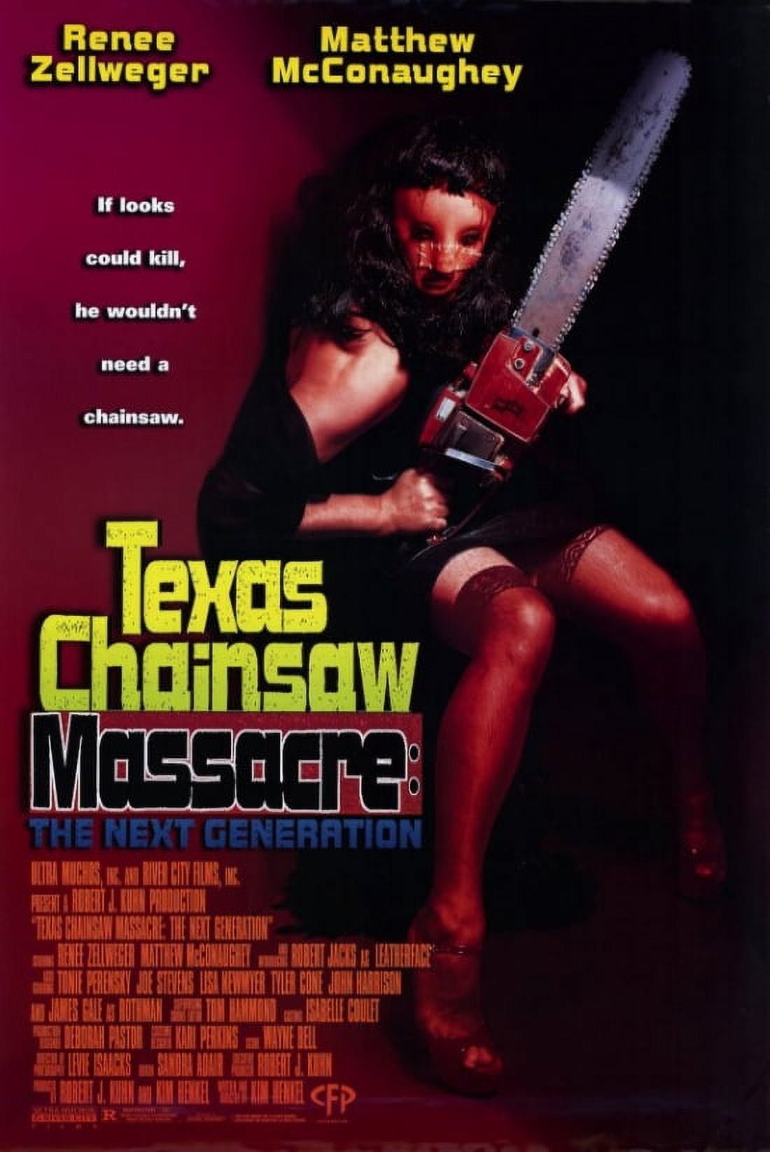 Texas Chainsaw Massacre: The Next Generation movie poster 11x17