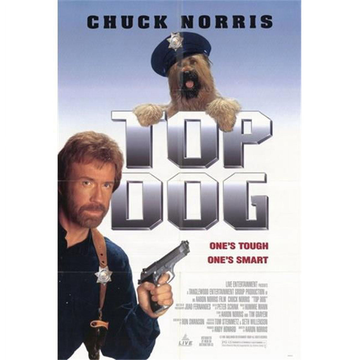 Top Dog Movie Poster 11 x 17 print featuring action and adventure.