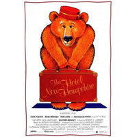 The Hotel New Hampshire movie poster print featuring vibrant colors and classic film imagery.