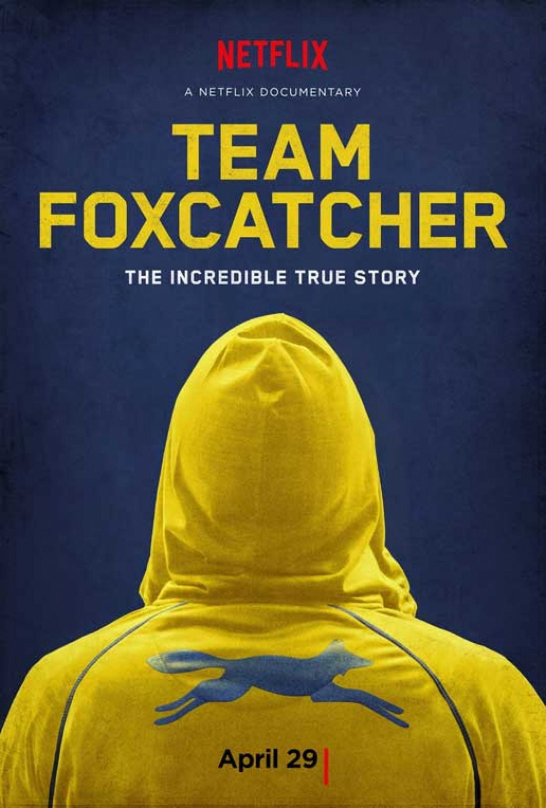 Team Foxcatcher Movie Poster 11x17 print showcasing the film's iconic imagery.