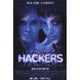 Hackers Movie Poster in 11x17 size, vibrant colors capturing classic 90s hacker culture.