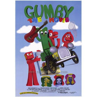 Gumby Movie Poster Print showcasing classic animation art in vibrant colors.
