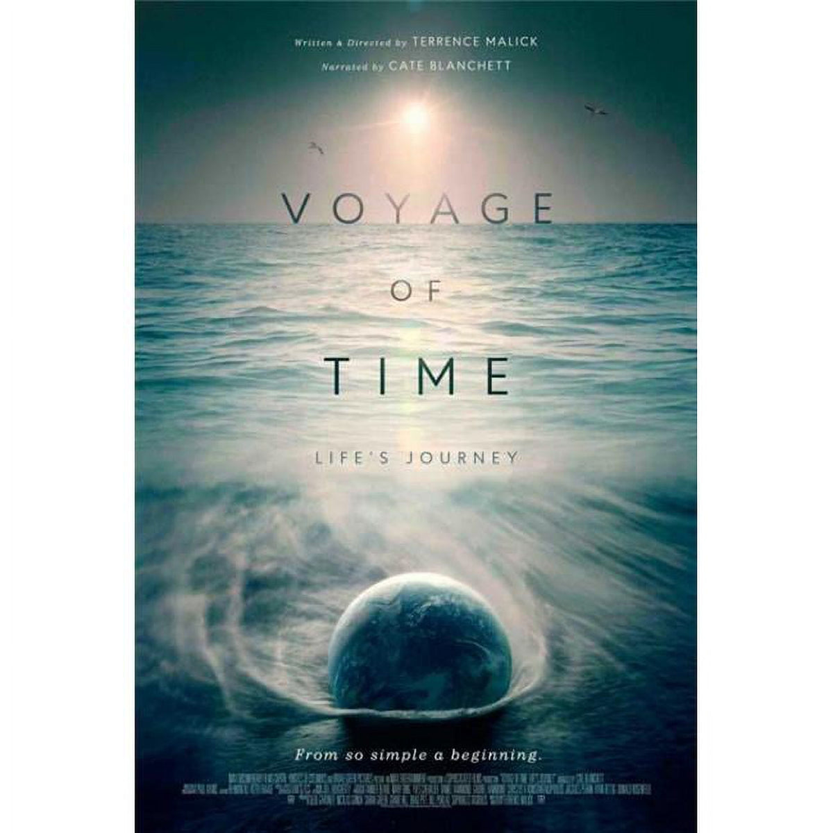 Voyage of Time Movie Poster 11x17 print showcasing stunning visuals.