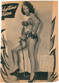 Carol Ohmart Signature Photo Print in multiple sizes