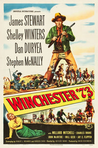 Winchester '73 Movie Masterprint Poster featuring James Stewart and Shelley Winters