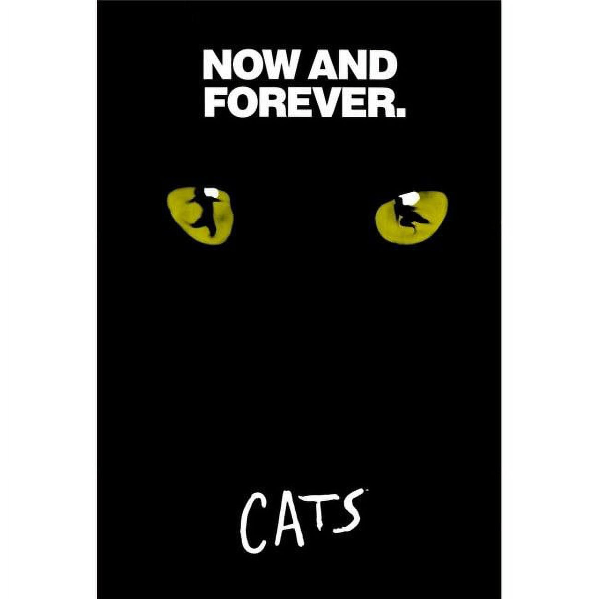 Cats Broadway Movie Poster Print in vibrant colors, size 27x40.