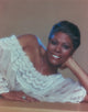 Dionne Warwick portrait in lingerie photo print, capturing elegance and glamour.