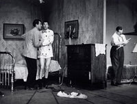 Martin and Lewis film set photo print featuring classic comedy duo
