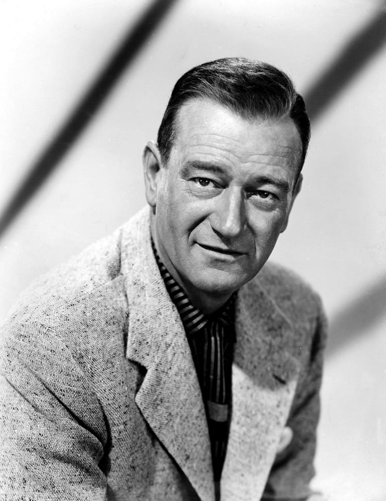 John Wayne classic photo print showcasing the iconic actor.