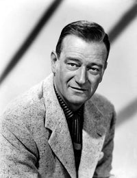 John Wayne classic photo print showcasing the iconic actor.