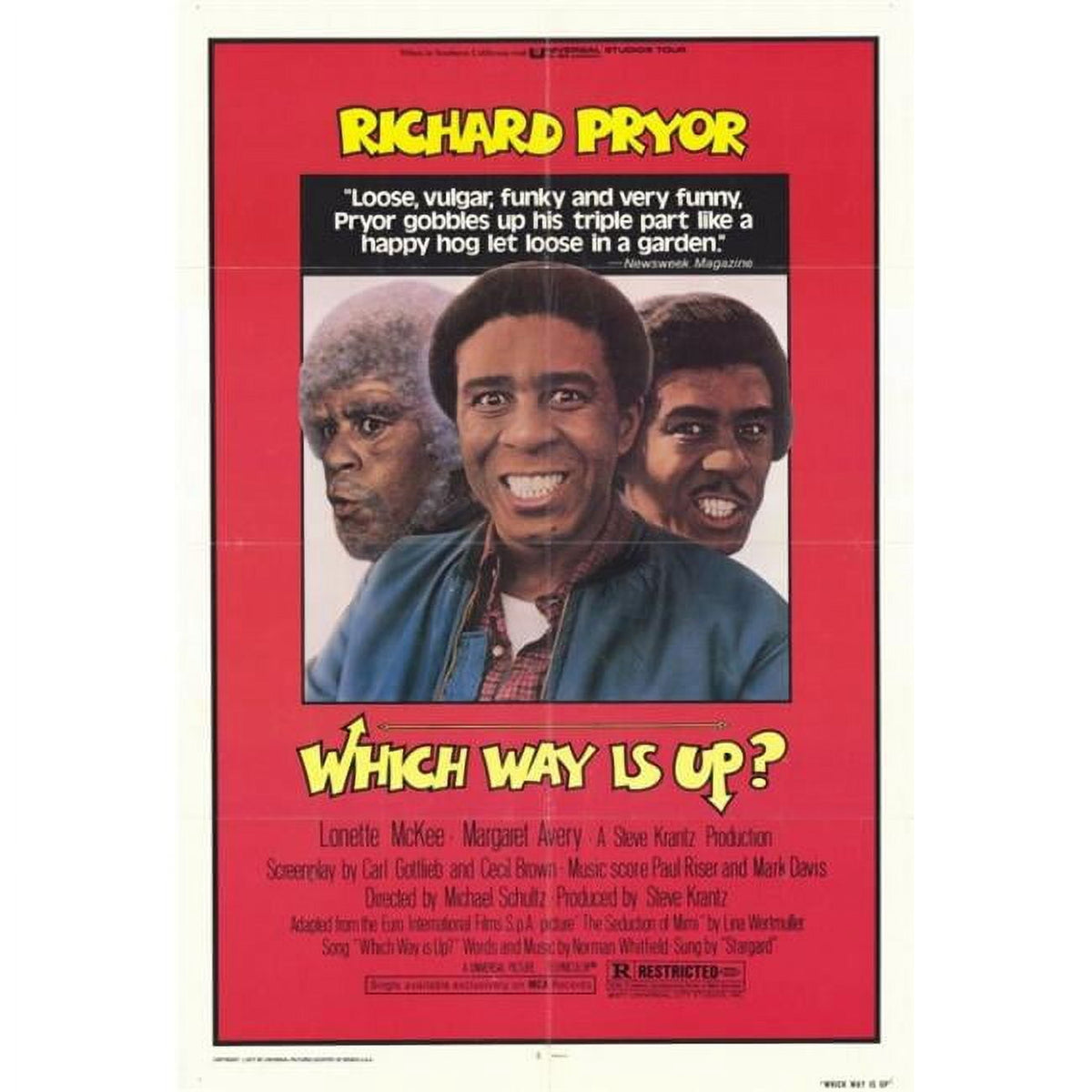 Which Way Is Up? Movie Poster Print 27x40 - vibrant film art