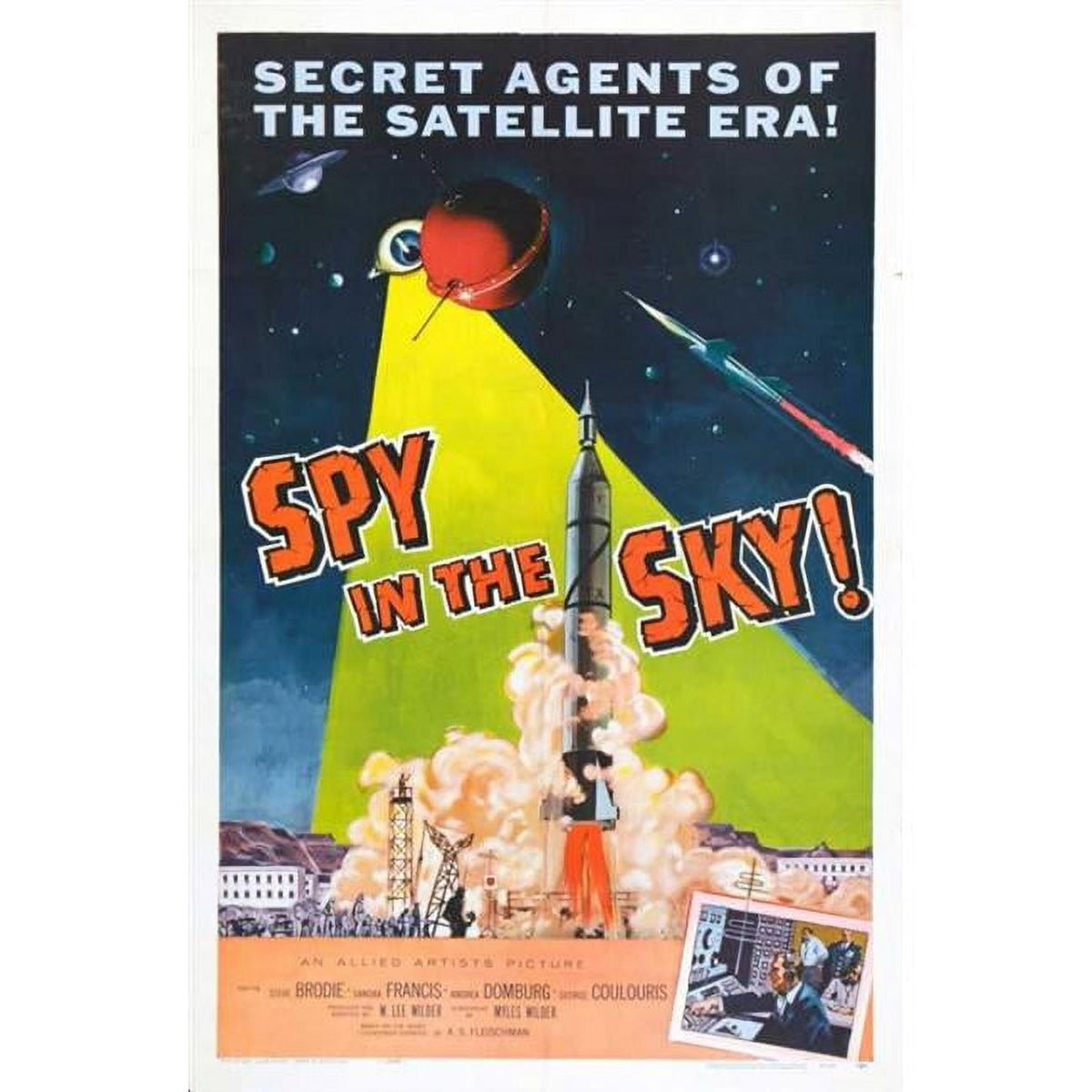 Spy in the Sky! Movie Poster Print in 27x40 size