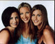 Photo print of Courteney Cox, Lisa Kudrow, and Jennifer Aniston from Friends TV show