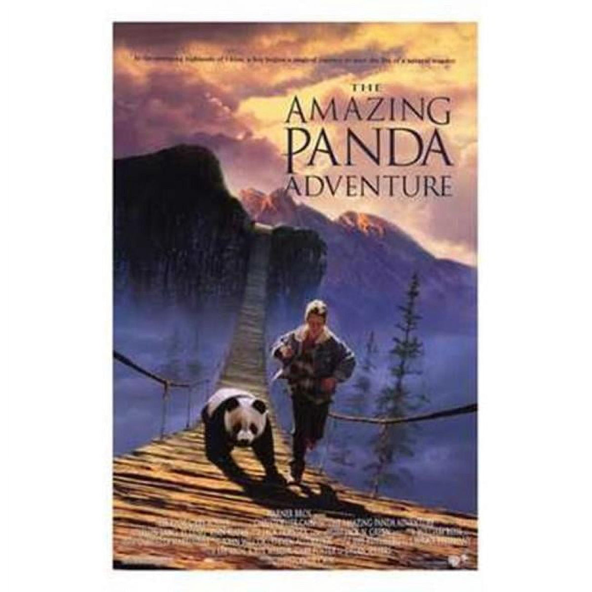 Amazing Panda Adventure Movie Poster 11x17 vibrant design