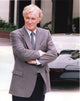 Knight Rider in Formal Suit Photo Print showcasing classic television nostalgia.