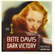Dark Victory movie poster print featuring Bette Davis from 1939.