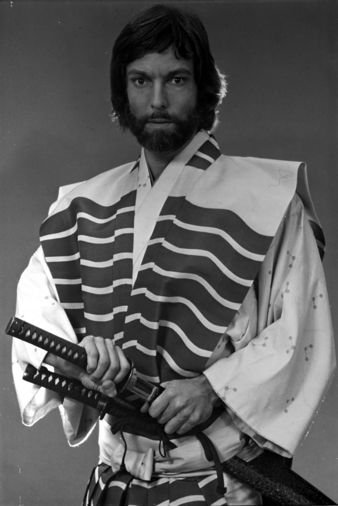 Richard Chamberlain as Anjin-san photo print showcasing classic cinema art.