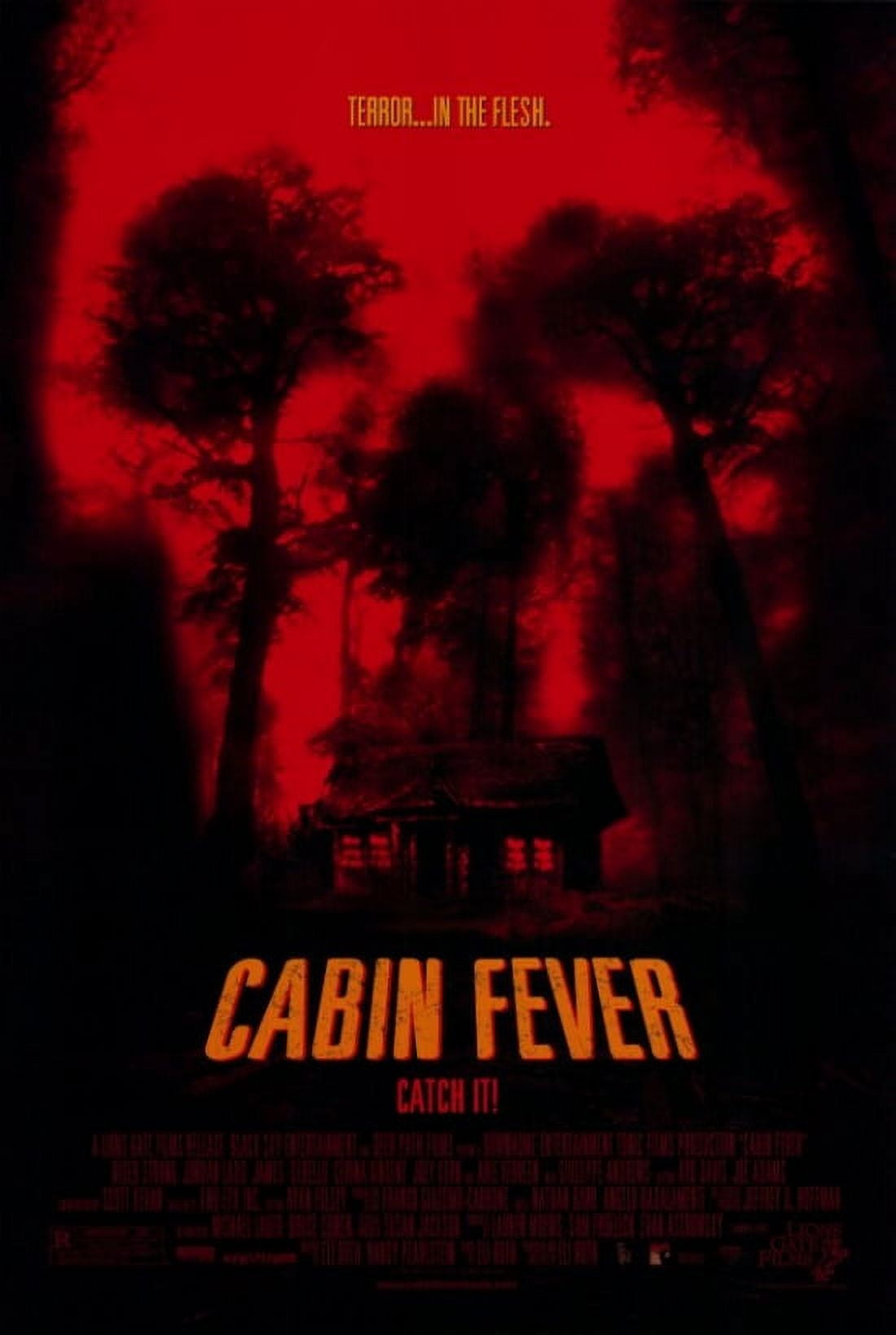 Cabin Fever Movie Poster 11x17 print for horror film fans.