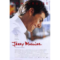 Jerry Maguire Movie Poster Print featuring iconic imagery and quotes.