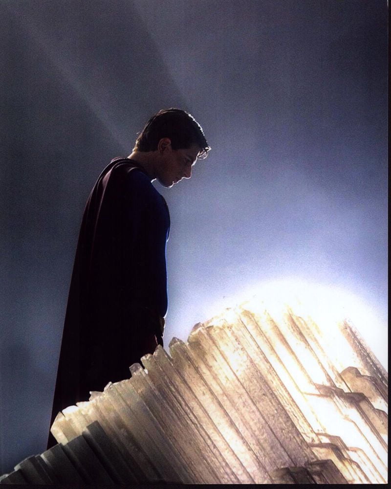 Brandon Routh as Superman in Superman Returns Photo Print