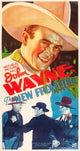 The New Frontier movie poster print featuring John Wayne, 1935.
