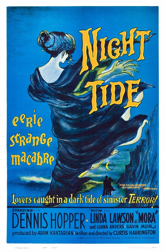 Night Tide 1961 movie masterprint poster print