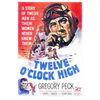Twelve o'Clock High Movie Poster Print 27x40