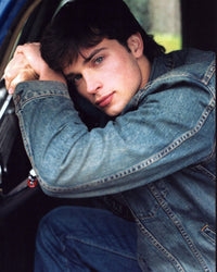 Tom Welling Leaning In Car Photo Print