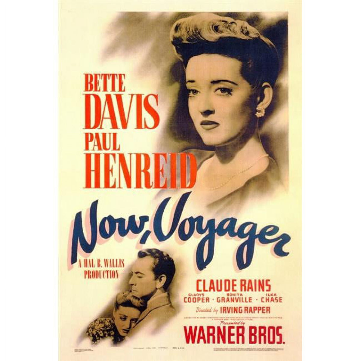Now Voyager Movie Poster Print in 27x40, classic film art