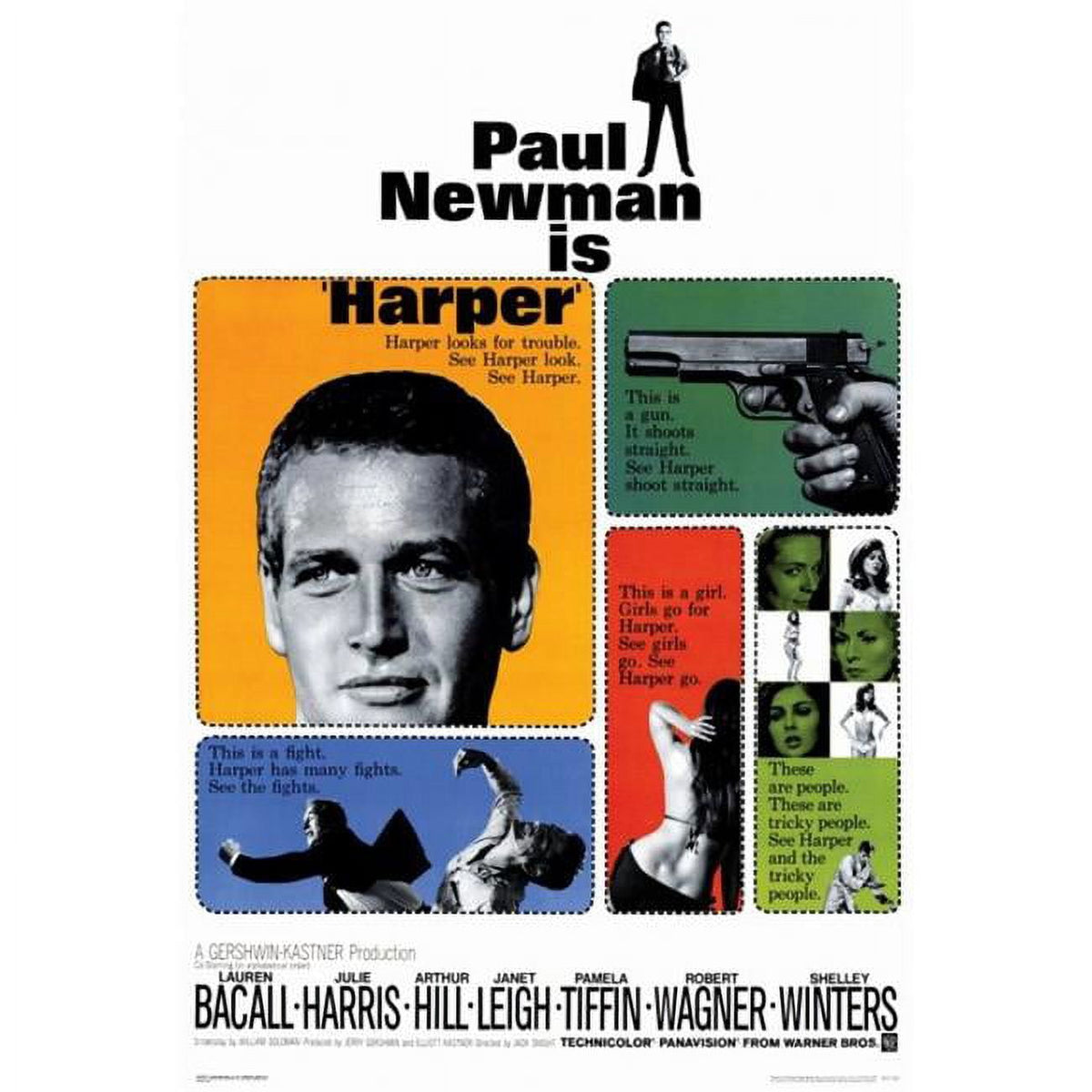 Harper Movie Poster Print 27x40 - Captivating cinematic art