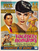 Roman Holiday Movie Poster Masterprint 11x17 featuring Audrey Hepburn and Gregory Peck.