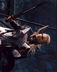 Orlando Bloom on horseback in The Lord of the Rings photo print.