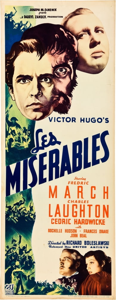 Les Miserables Movie Masterprint Poster - 11 x 17 and 24 x 30 sizes available.