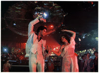 Saturday Night Fever Photo Print showcasing the vibrant disco era.