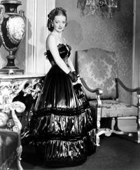 Bette Davis in Jezebel 1938 gown photo print