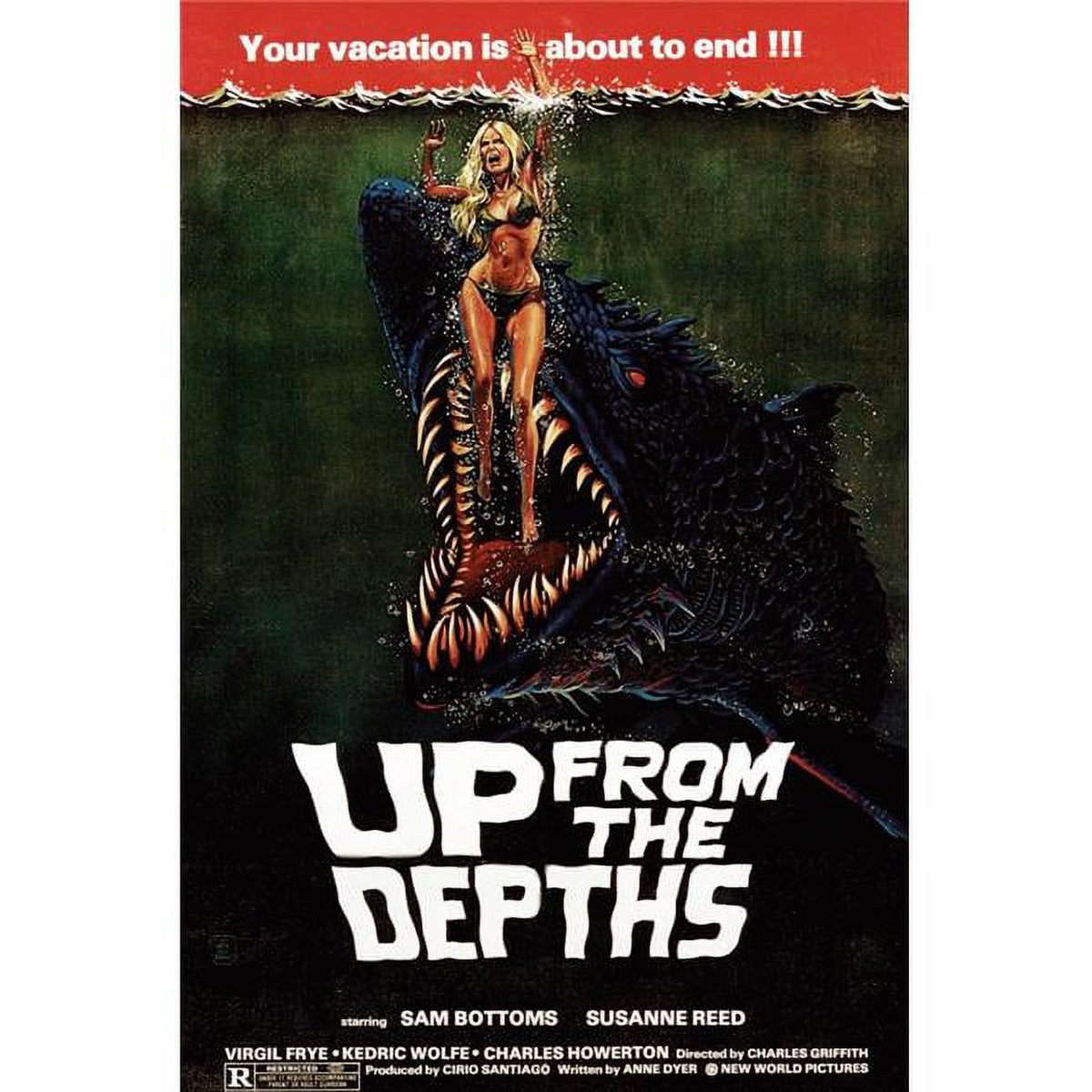 Up From The Depths 1979 Movie Masterprint Poster 11x17